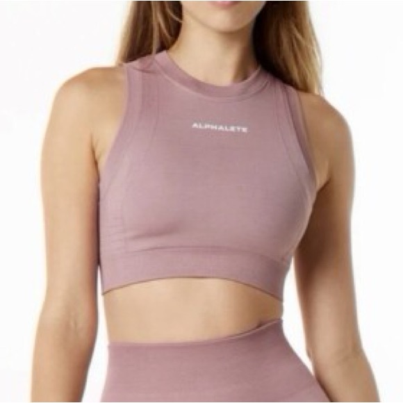 Alphalete Tops - Alphalete Ozone cropped bra